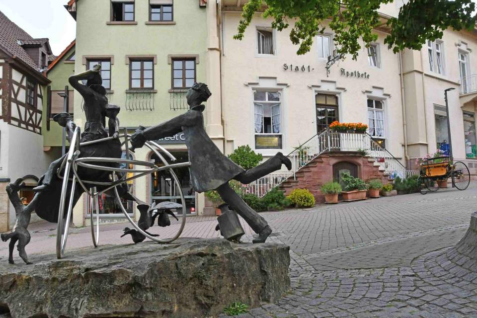 Stadt-Apotheke Wiesloch historisches Bild